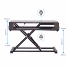 Immagine di Postazione Sit-Stand Corsivo