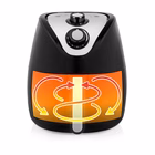 Immagine di Friggitrice ad aria calda Tristar Crispy Fryer XXL FR-6994 1500 W colore nero