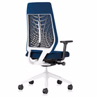 Immagine di Sedia operativa JOYCE struttura grigio chiaro blu