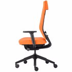 Immagine di Sedia operativa JOYCE struttura nero arancio