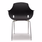 Immagine di Sedia visitatore GEO 4 piedi nera