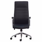 Immagine di Sedia direzionale ZAIRA ecopelle nera