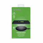 Immagine di Caricabatterie wireless/senza fili nero microusb CELLY WLFASTFEEL - 10W Wireless Charger FEELING WL