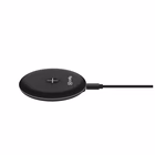 Immagine di Caricabatterie wireless/senza fili nero microusb CELLY WLFASTFEEL - 10W Wireless Charger FEELING WL