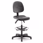 Immagine di Sgabello WORKING in poliuretano colore nero