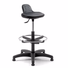 Immagine di Sgabello CONFORT 03 in poliuretano colore nero