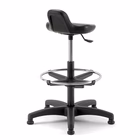 Immagine di Sgabello CONFORT 03 in poliuretano colore nero