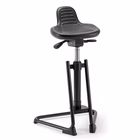 Immagine di Sgabello CONFORT 06 in poliuretano colore nero