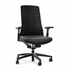 Immagine di Sedia operativa PURE con braccioli regolabili sedile grigio