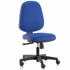 Immagine di Sedia operativa TIGER senza braccioli blu