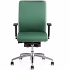 Immagine di Sedia CRONO 24 con braccioli tessuto verde