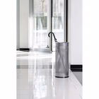 Immagine di Portaombrelli cilindrico in metallo argento met