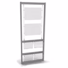 Immagine di Espositore a parete inuno LxH cm 65x160