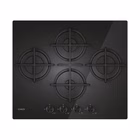 Immagine di Piano cottura gas acciaio inox Nero CANDY CVG6DTB 33803485