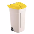 Immagine di Coperchio per bidone raccolta differenziata RUBBERMAID MOBILE BIN colore giallo