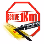 Immagine di Pennarello permanent PENTEL PEN N50 punta conica colore blu