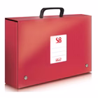 Immagine di Portaprog.valigetta ELICA STORAGE BOX PORTER rosso