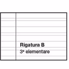 Immagine di Quaderno BM COLOR BASIC maxi A4 righe 3°elementare
