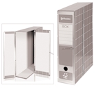 Scatola Archivio Blu Resisto - 37,5x29,5x9cm | In Cartone Resistente Con Cerniere Metalliche - Foto 5