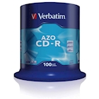 Immagine di CD-R scrivibili VERBATIM spindle 100 700 mb 80 min 52x