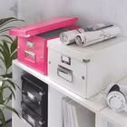 Immagine di Scatola archivio LEITZ CLICK&STORE WOW A4 rosa