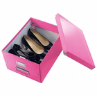 Immagine di Scatola archivio LEITZ CLICK&STORE WOW A4 rosa
