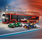 Immagine di Costruzioni LEGO AUTOTRASPORTATORE F1 ® CON MONOPOSTO RB20 E AMR24 60445