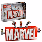 Immagine di Costruzioni LEGO LOGO E MINIFIGURE MARVEL 76313