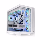 Immagine di Cabinet midi-tower Bianco THERMALTAKE View 380 taglia ARGB Snow Mid Tower Chassis CA-1Z2-00M6WN-0