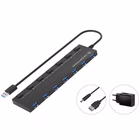 Immagine di 7-port USB 3.0 hub with power adapt
