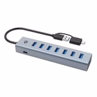 Immagine di 7-port USB 3.0 hub 5gbps USB x 7