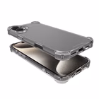 Immagine di Cover tpu + policarbonato Trasparente CELLY ARMOR - Apple iPhone 16 Plus iPhone 16 CASES ARMOR1080W