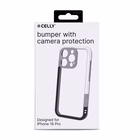 Immagine di Cover tpu Bianco CELLY BUMPER - Apple iPhone 16 Pro iPhone 16 CASES BUMPER1079BKWH