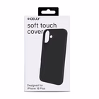 Immagine di Cover tpu Nero CELLY CROMO - Apple iPhone 16 Plus iPhone 16 CASES CROMO1080BK