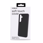 Immagine di Cover tpu Nero CELLY CROMO - Samsung Galaxy S24 FE CROMO1106BK