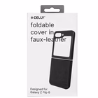 Immagine di Cover tpu + policarbonato Nero CELLY FOLDING - Samsung Galaxy Z Flip 7 FE/ Z Flip 6/ Z FOLDING01BK