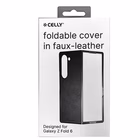 Immagine di Cover tpu + policarbonato Nero CELLY FOLDING - Samsung Galaxy Fold 6/ Galaxy Z Fold 6 E FOLDING02BK