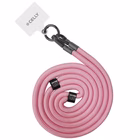 Immagine di Cover tessuto Rosa CELLY FREEDOM LACET - Smartphone Neck Chain FREEDOM FREEDOMLC2BP