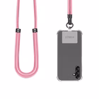 Immagine di Cover tessuto Rosa CELLY FREEDOM LACET - Smartphone Neck Chain FREEDOM FREEDOMLC2BP
