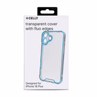 Immagine di Cover tpu Trasparente CELLY GLOW - Apple iPhone 16 Plus iPhone 16 CASES GLOW1080LBF