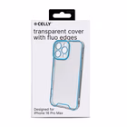 Immagine di Cover tpu Trasparente CELLY GLOW - Apple iPhone 16 Pro Max iPhone 16 CASES GLOW1081LBF