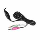 Immagine di Cuffia con microfono 2 x 3.5