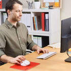 Immagine di Nilox mouse pad red