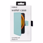 Immagine di Cover CELLY WALLY - Apple iPhone 16 iPhone 16 CASES WALLY1078GN