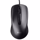 Immagine di TRUST MOUSE CABLATO 170CM - 1200DPI - TRUST CARVE - NERO 23733