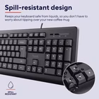 Immagine di TRUST TASTIERA CABLATA RESISTENTE AGLI SVERSAMENTI - TAS 23882