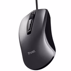Immagine di TRUST MOUSE CABLATO 170CM - 1200 DPI - TRUST NERO 24657