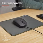 Immagine di TRUST TM-101 MOUSE A FILO - 85% PLASTICA RICICLATA - GAR 25295