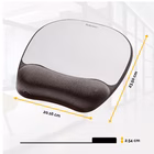 Immagine di Mousepad c poggiapol memoryfoam arg