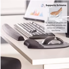 Immagine di Mousepad c poggiapol memoryfoam arg